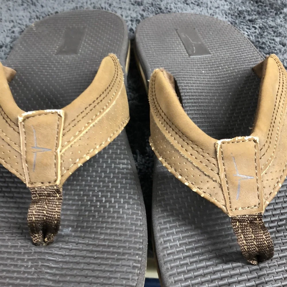 Bluefin brown men’s sandals‎ size 7